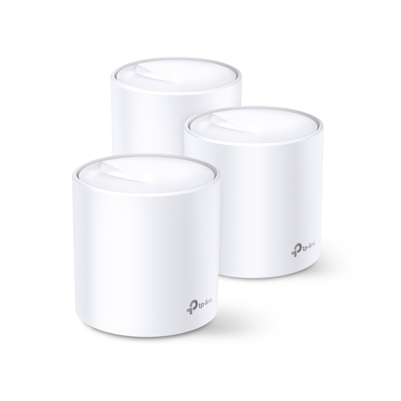 ROUTER | TP-LINK | DECO X20(3-PACK)  AX1800 | SISTEMA EN MALLA | WIFI 6 | PARA EL HOGAR DUAL-BAND 802.11AX/AC/A/B/G/N 2 RJ45 GIGABIT 4 ANTENAS INTERNAS 560M2 BEAMFORMING SEGURIDAD WPA3 image 2